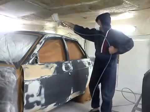 Покраска авто своими руками в гараже - подготовка к процессу и описание с инструкцией