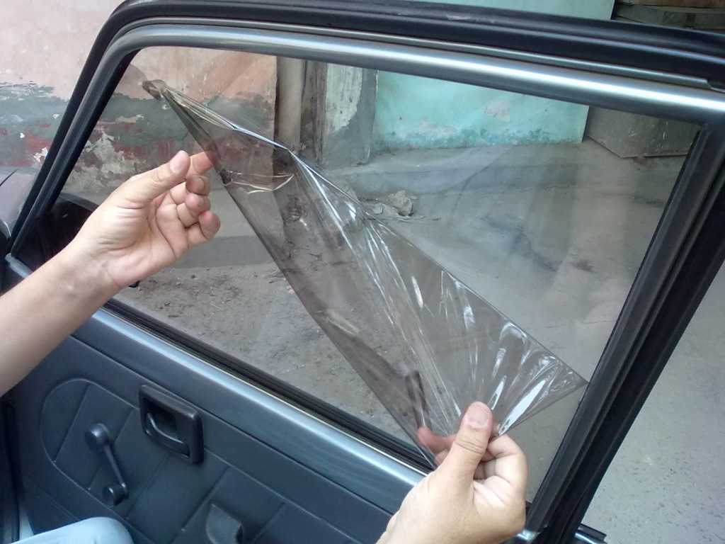 Тонировка стекол автомобиля своими руками