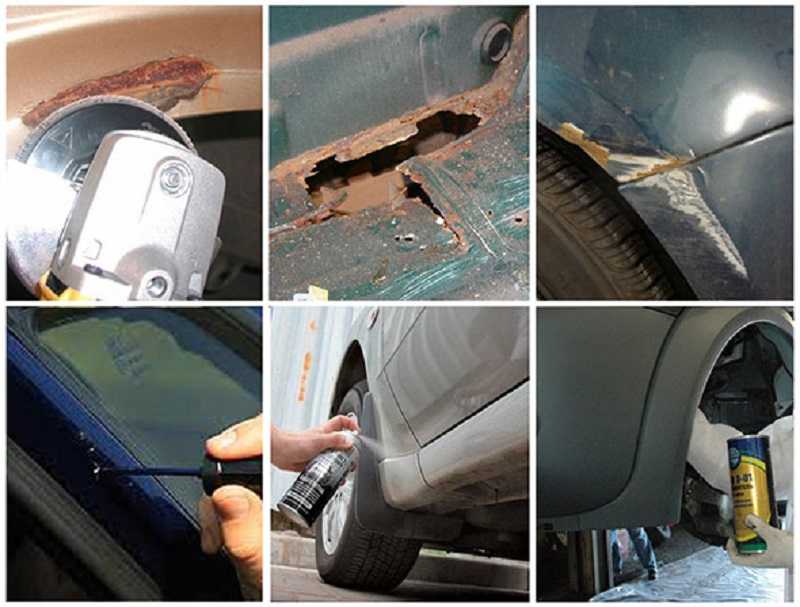 Как убрать ржавчину с кузова автомобиля | auto-wiki