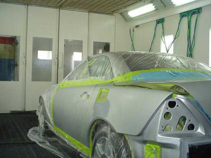 Подготовка гаража к покраске автомобиля