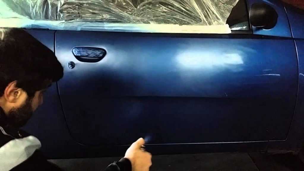 Как покрасить автомобиль из баллончика