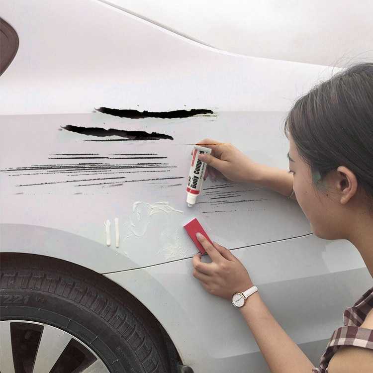 Как убрать царапину на машине своими руками?