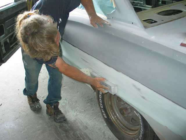 Покраска авто своими руками в гараже: видео и 9 этапов