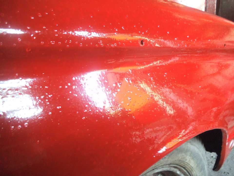 Шагрень после покраски автомобиля: как убрать и избежать возникновения