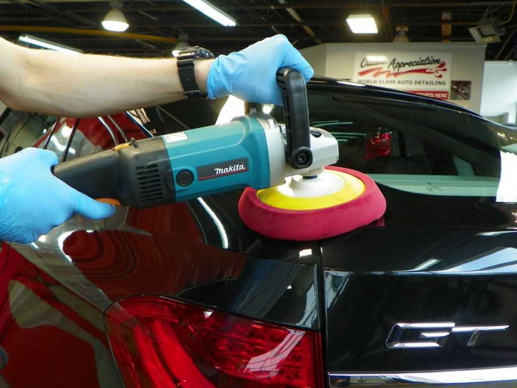 Оборудование и инструмент для полировки кузова автомобиля