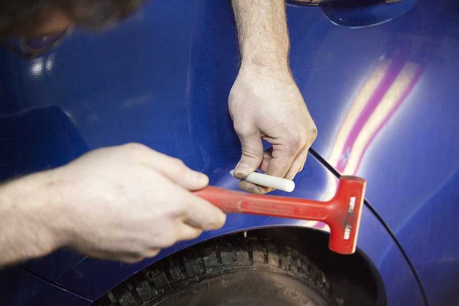 Удаление вмятин без покраски: pdr технология ремонта на автомобиле