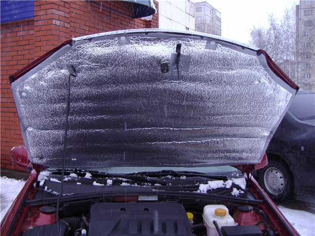 Как утеплить двигатель автомобиля на зиму