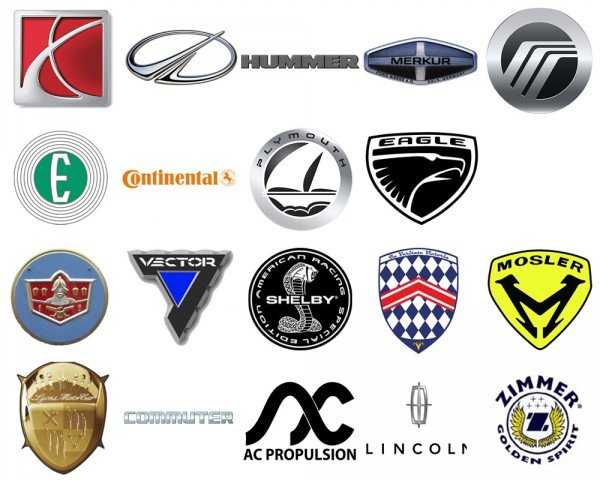 Американские марки автомобилей | каталог | логотипы