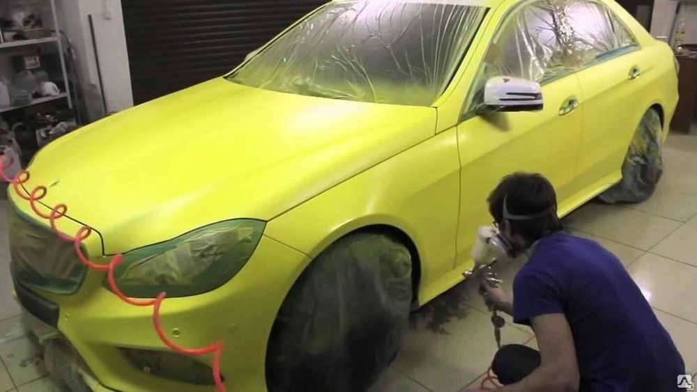 Покраска авто своими руками: 4 этапа технологии нанесения краски